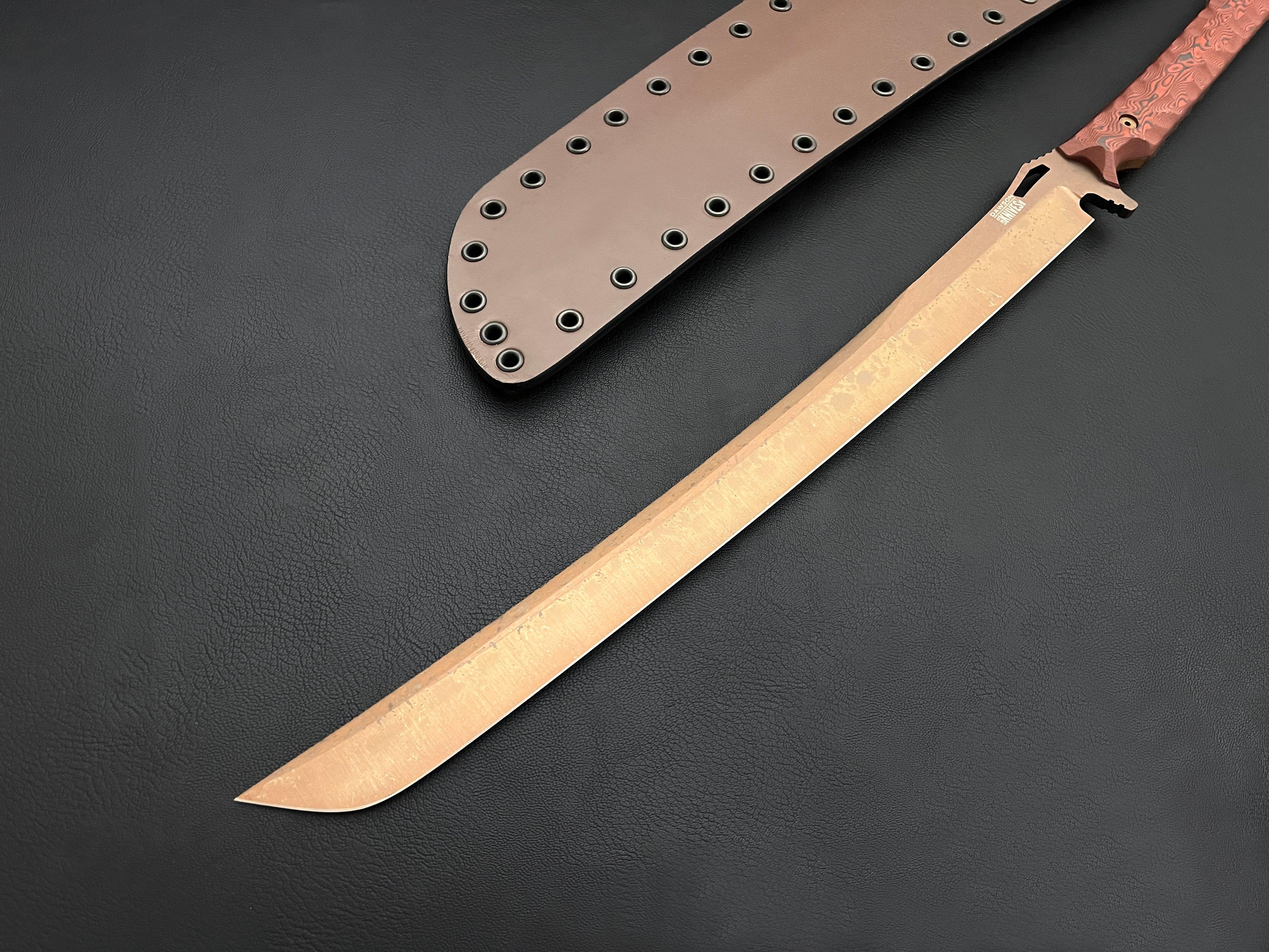 Armageddon Survival Sword | 16" Blade | Arizona Copper Finish