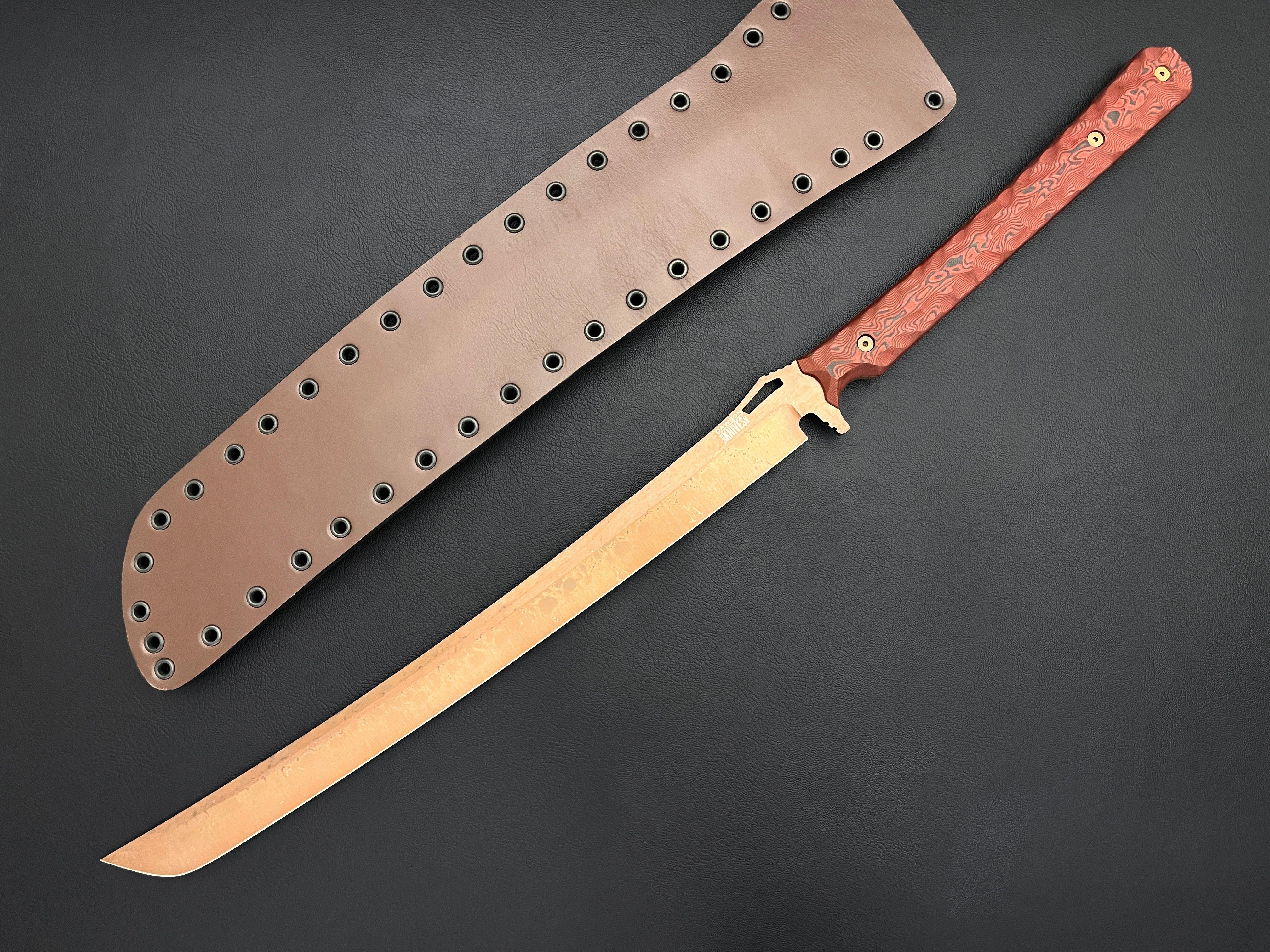 Armageddon Survival Sword | 16" Blade | LIMITED RELEASE Arizona Copper Finish