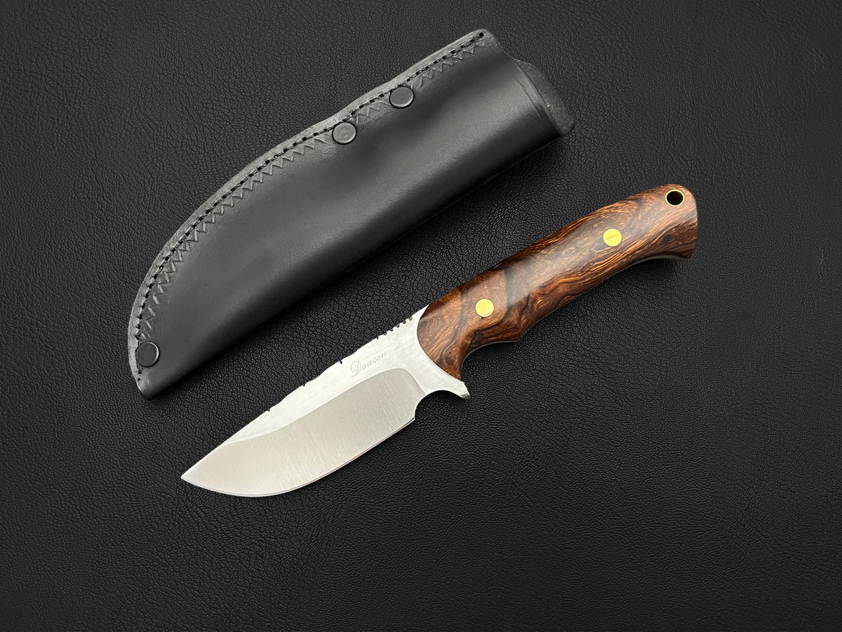 ULTRA LIMITED Barry Dawson | One of a Kind Hunting Knife | CPM-MagnaCut, Arizona Ironwood
