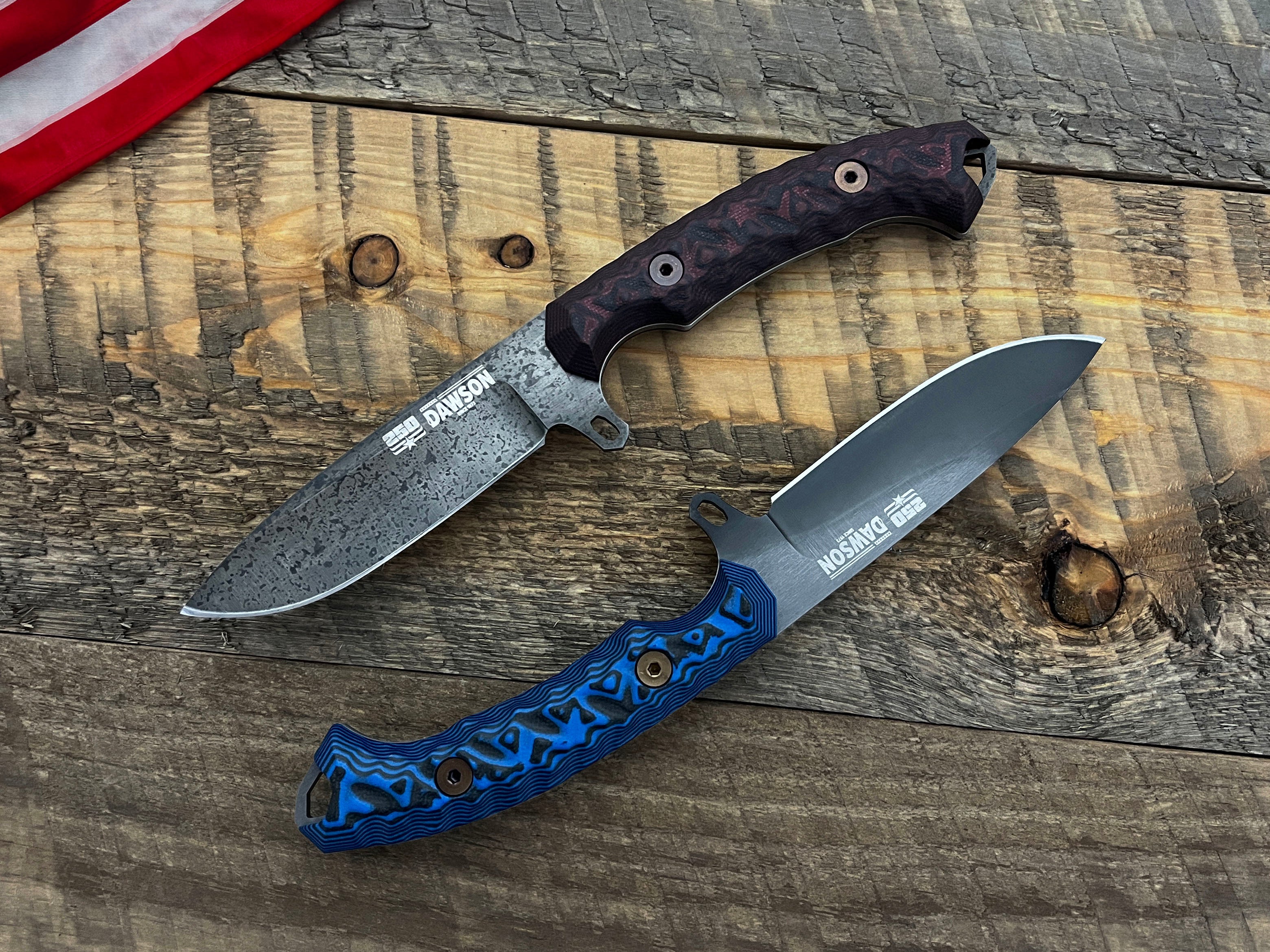 Promise | Drop Point Hunting Knife | USA 250th Commemorative