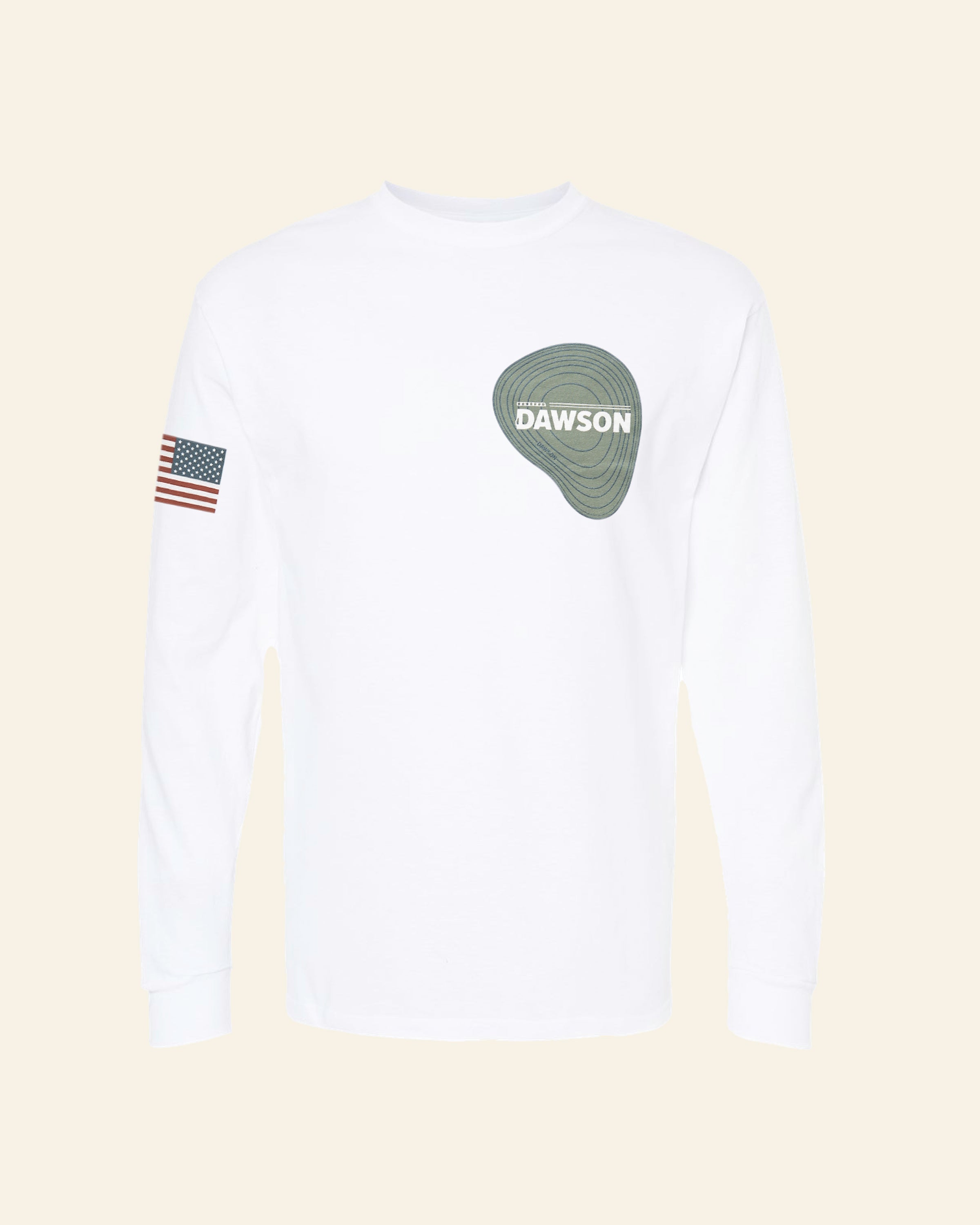 Dawson Knives Wilderness Topography Lightweight Long-Sleeve Tee | Preorder