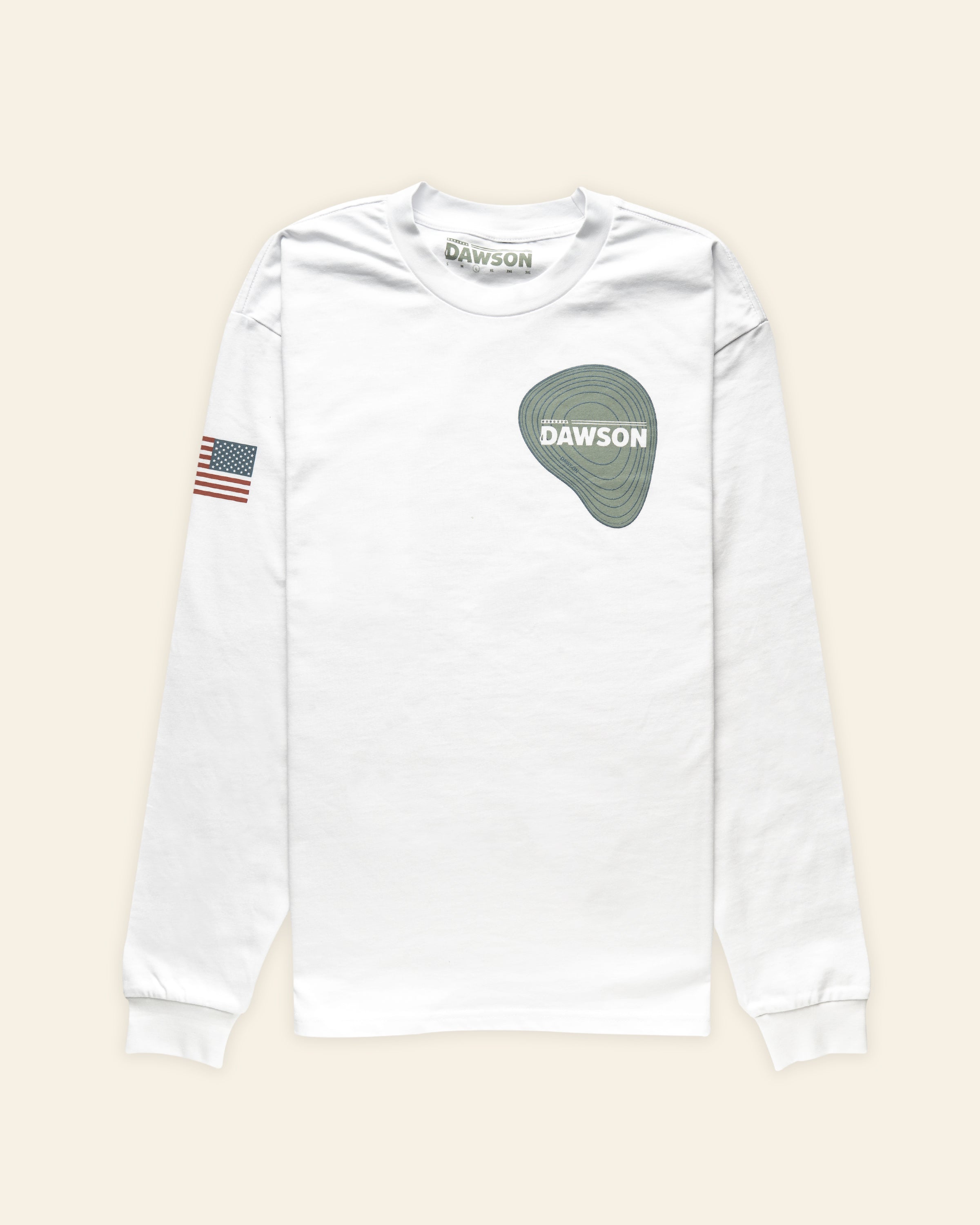 Dawson Knives Wilderness Topography Long Sleeve Tee Preorder