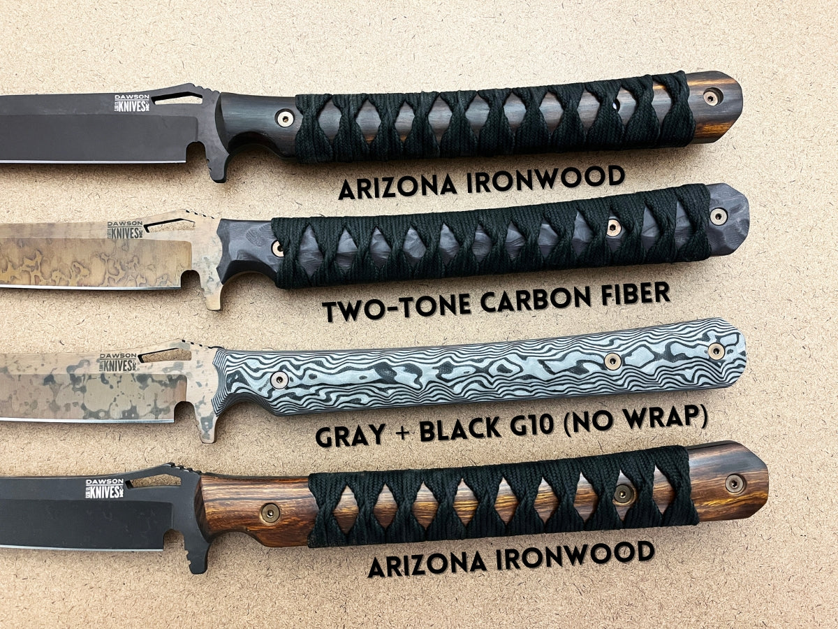 Armageddon Survival Sword | 19" Blade | CPM-MagnaCut Steel | Arizona Copper Finish