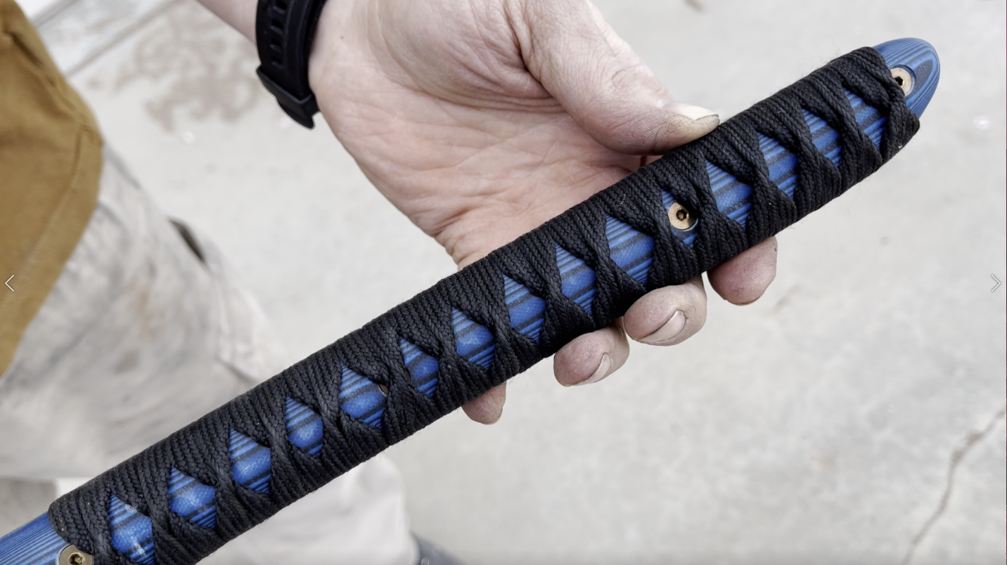 Dark Knight 23 3/4" | Apocalypse Black Finish | CPM MagnaCut Shinobi Sword