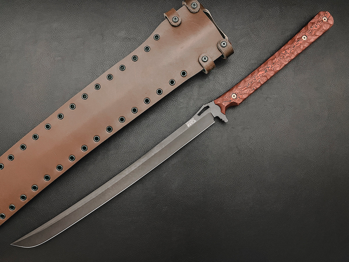 Armageddon Survival Sword | 16" Blade | Apocalypse Black Finish