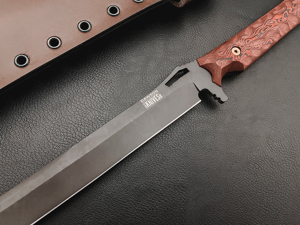 Armageddon Survival Sword | 16" Blade | Apocalypse Black Finish