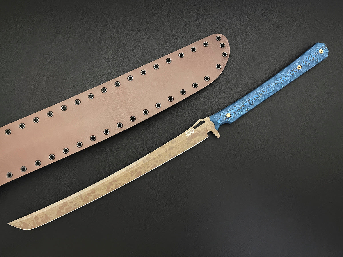 Armageddon Survival Sword | 16" Blade | Scorched Earth Finish