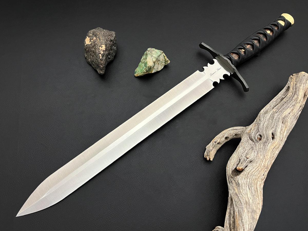 Beowulf Sword 18" | CPM MagnaCut | LIMITED RELEASE Satin Finish | AZ Ironwood