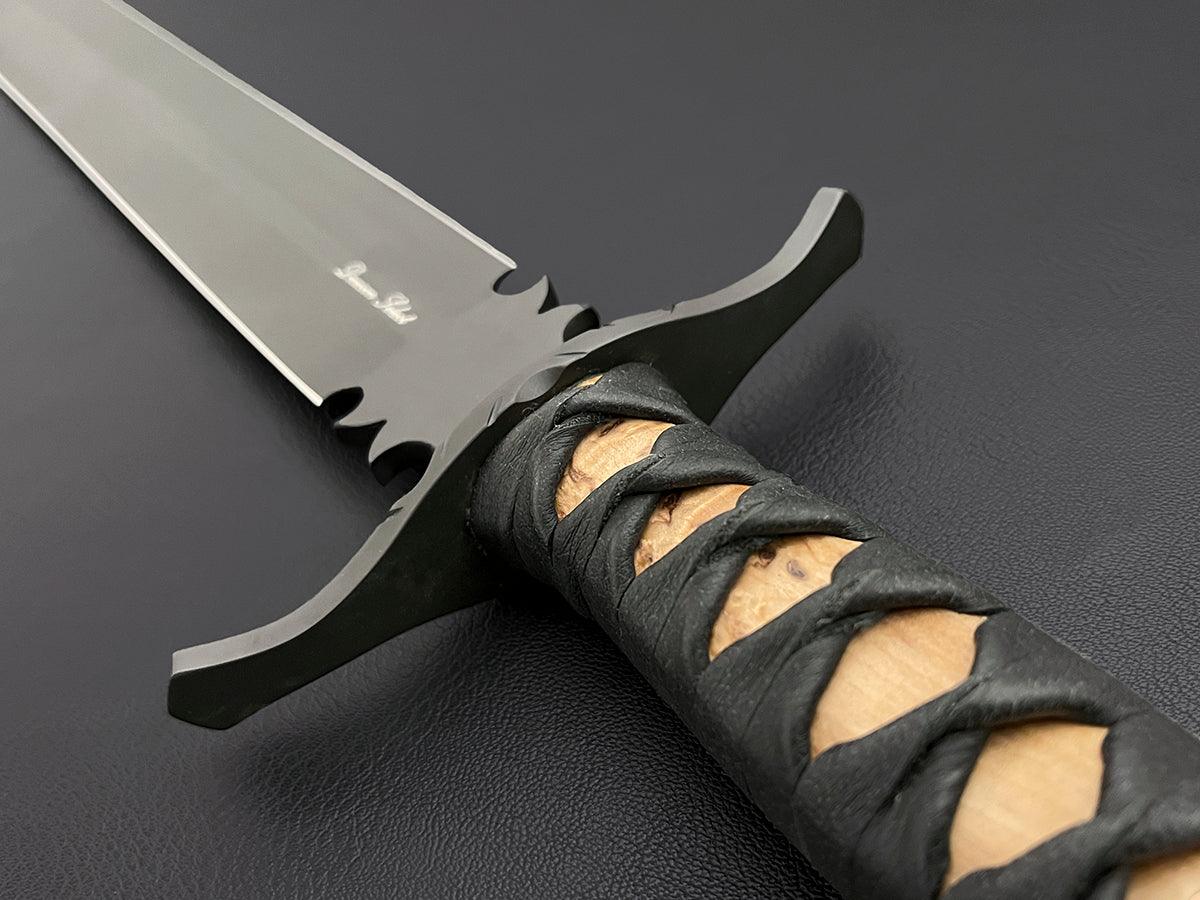 Beowulf Sword 18" | CPM MagnaCut | Apocalypse Black | Birchwood