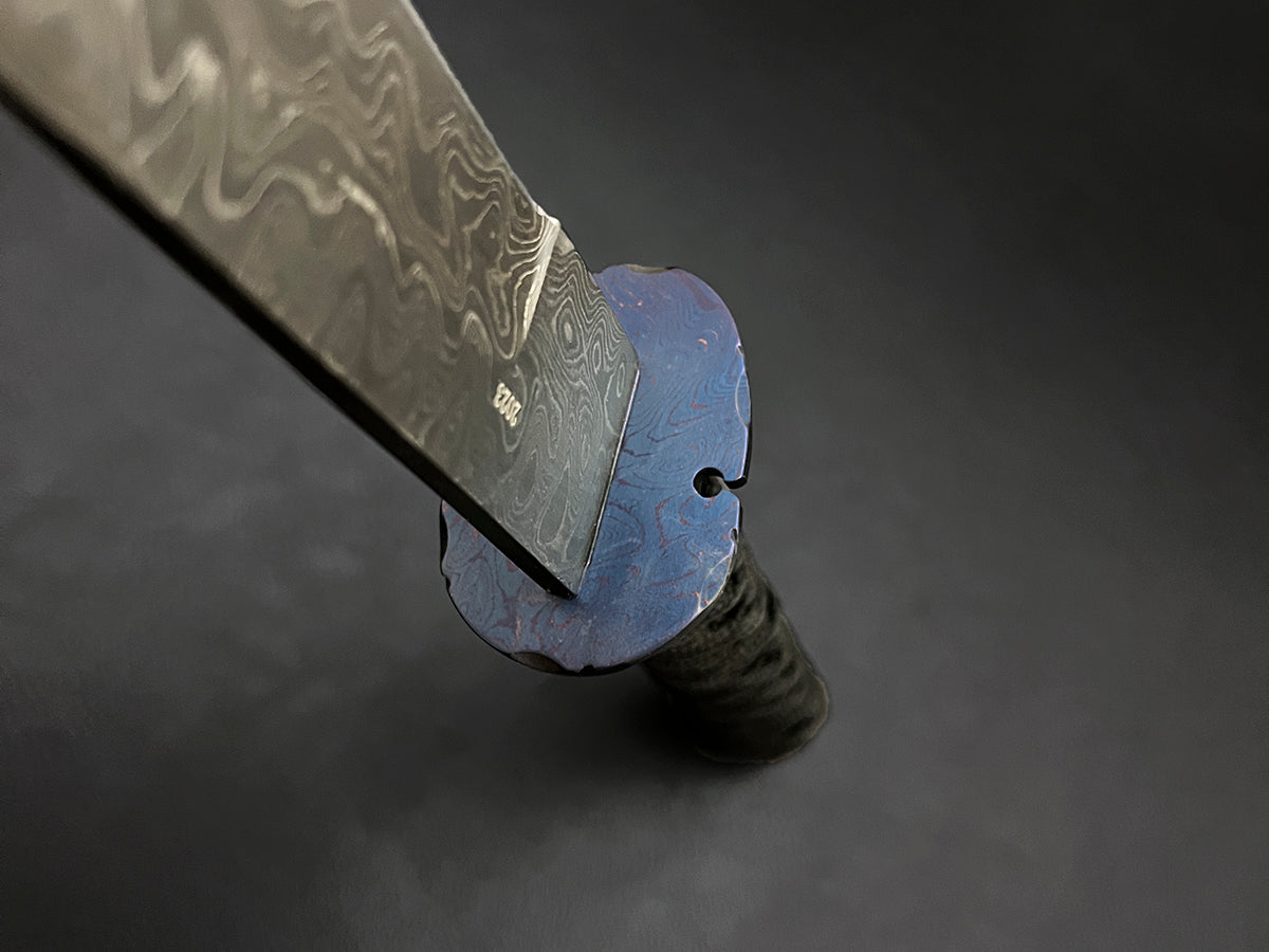 Saigō | Japanese Wakizashi | Dawson Select Steel | Poplar Burl