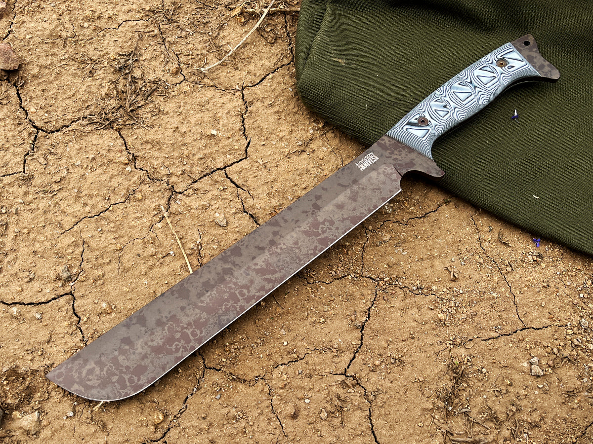 Diplomat Machete | NEW Scorched Earth Finish | CPM MagnaCut Steel