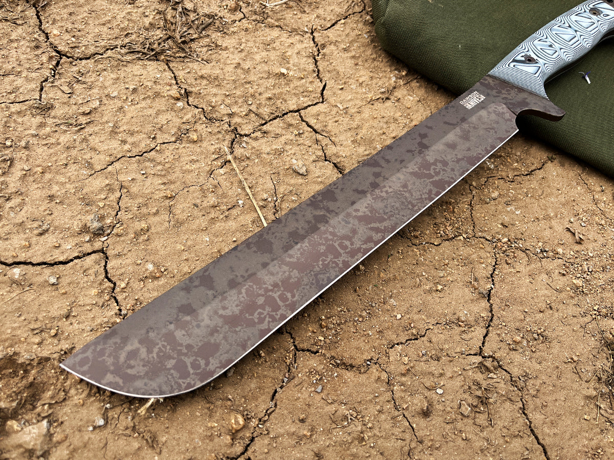 Diplomat Machete | NEW Scorched Earth Finish | CPM MagnaCut Steel
