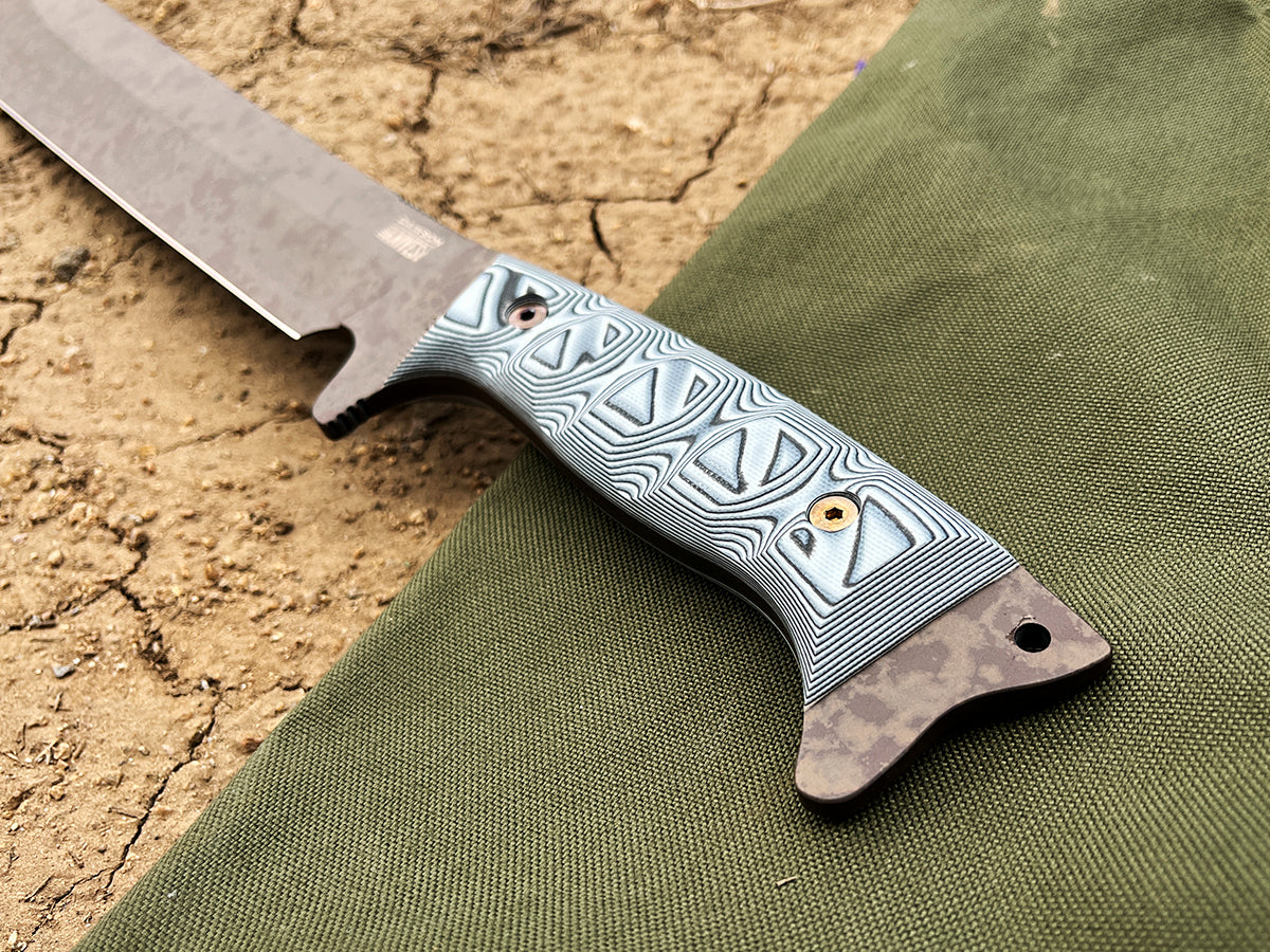 Diplomat Machete | NEW Scorched Earth Finish | CPM MagnaCut Steel