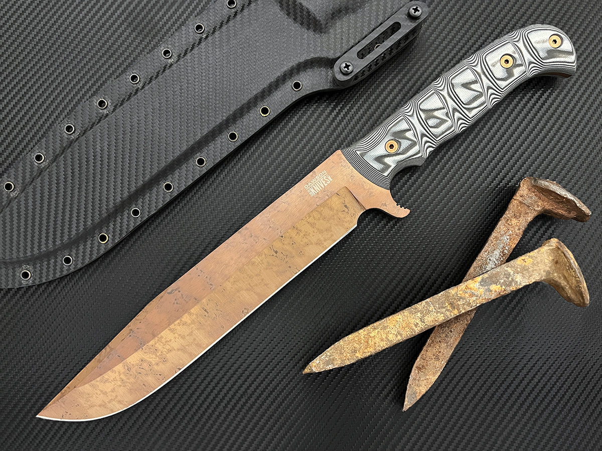 NEW Gatekeeper Bowie | CPM MagnaCut Steel | LIMITED RELEASE Arizona Copper Finish