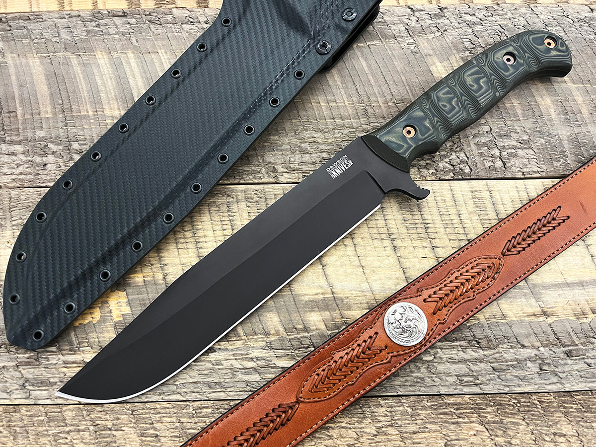 NEW Gatekeeper Bowie Barry Dawson Custom Knives & Swords Dawson Knives