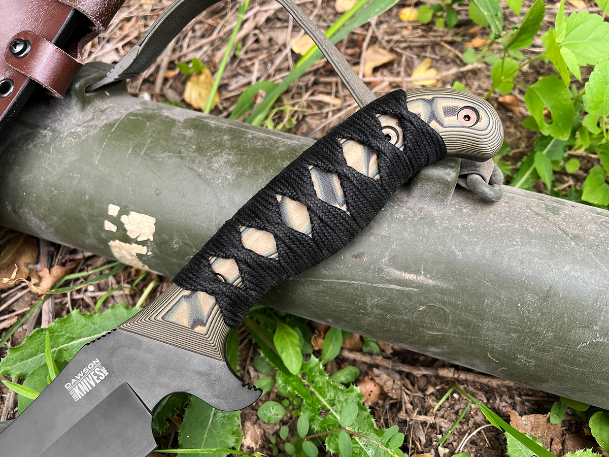 Helmsman Sword 14" | Apocalypse Black Finish | CPM MagnaCut Steel