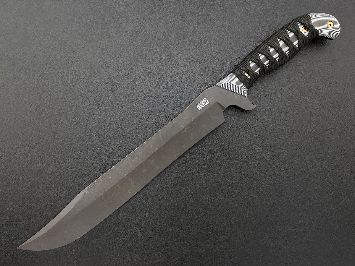 Helmsman Sword 14" | Apocalypse Black Finish | CPM MagnaCut Steel