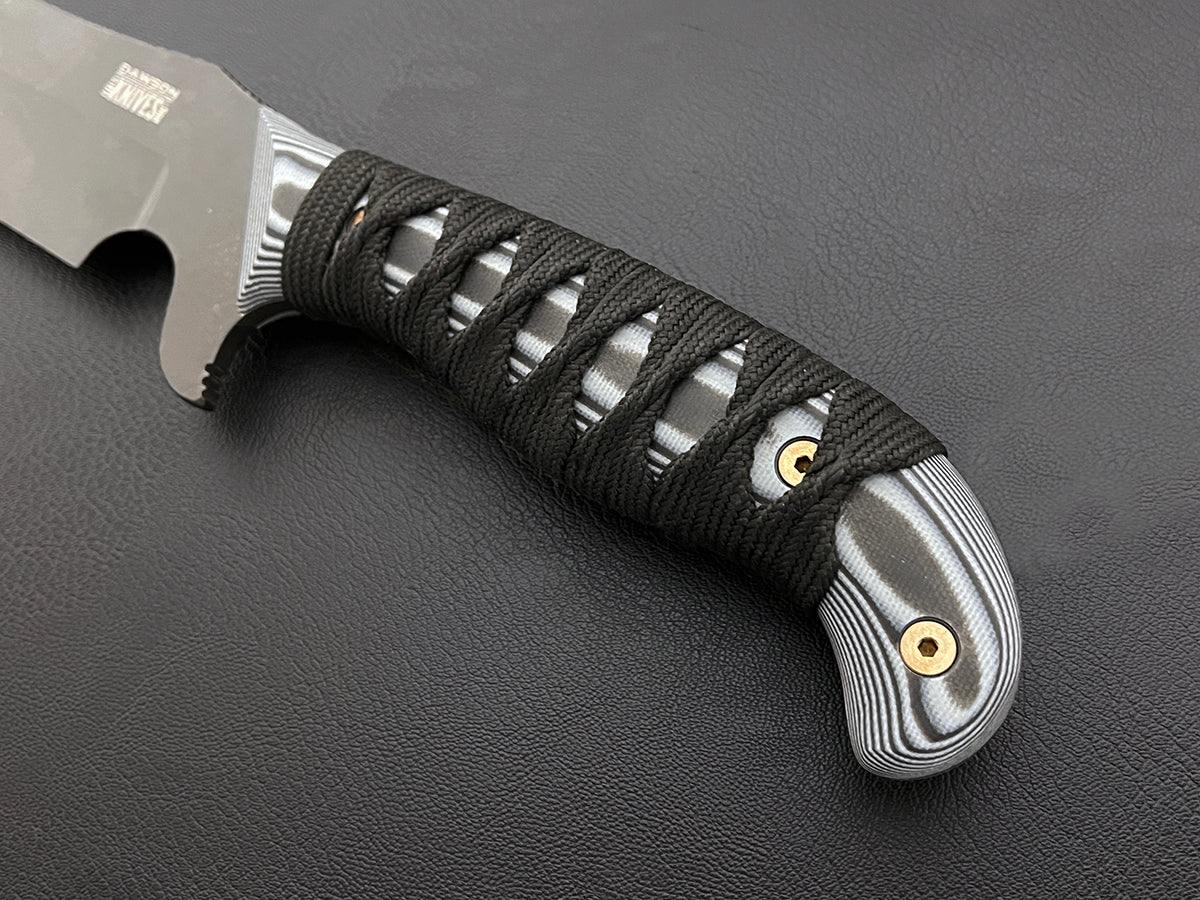 Helmsman Sword 14" | Apocalypse Black Finish | CPM MagnaCut Steel