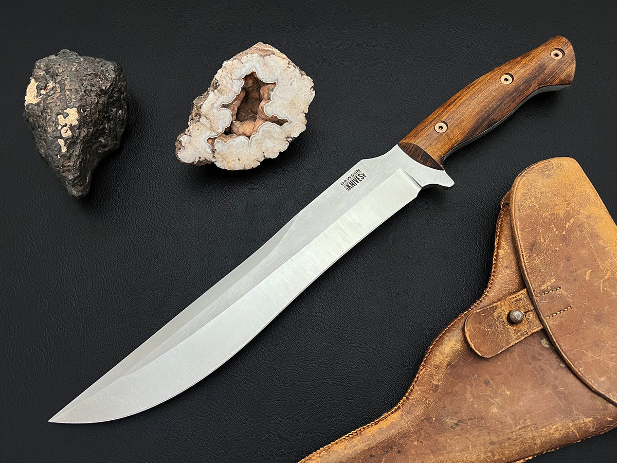 Jaecar | CPM-3V Bowie | LIMITED RELEASE Satin Finish | Arizona Ironwood