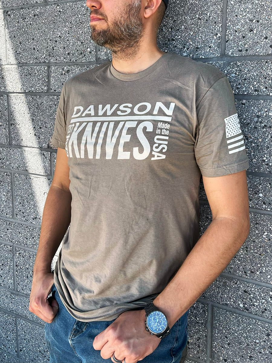 Dawson Knives Call Upon The Lord and Stand Tee Shirt