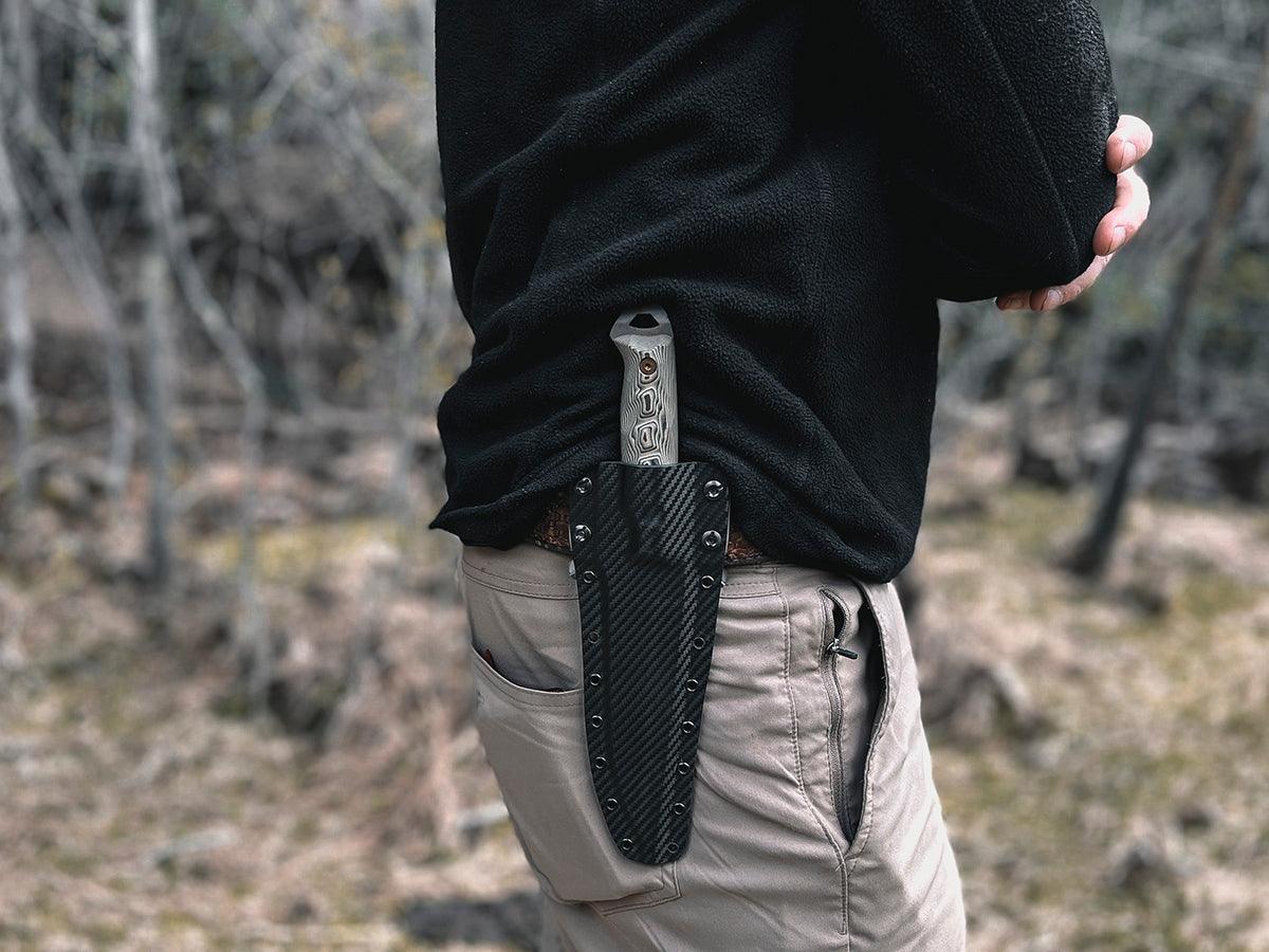 Marauder XL | Survival, Camp and Backpacking Knife Series | Apocalypse Black Finish