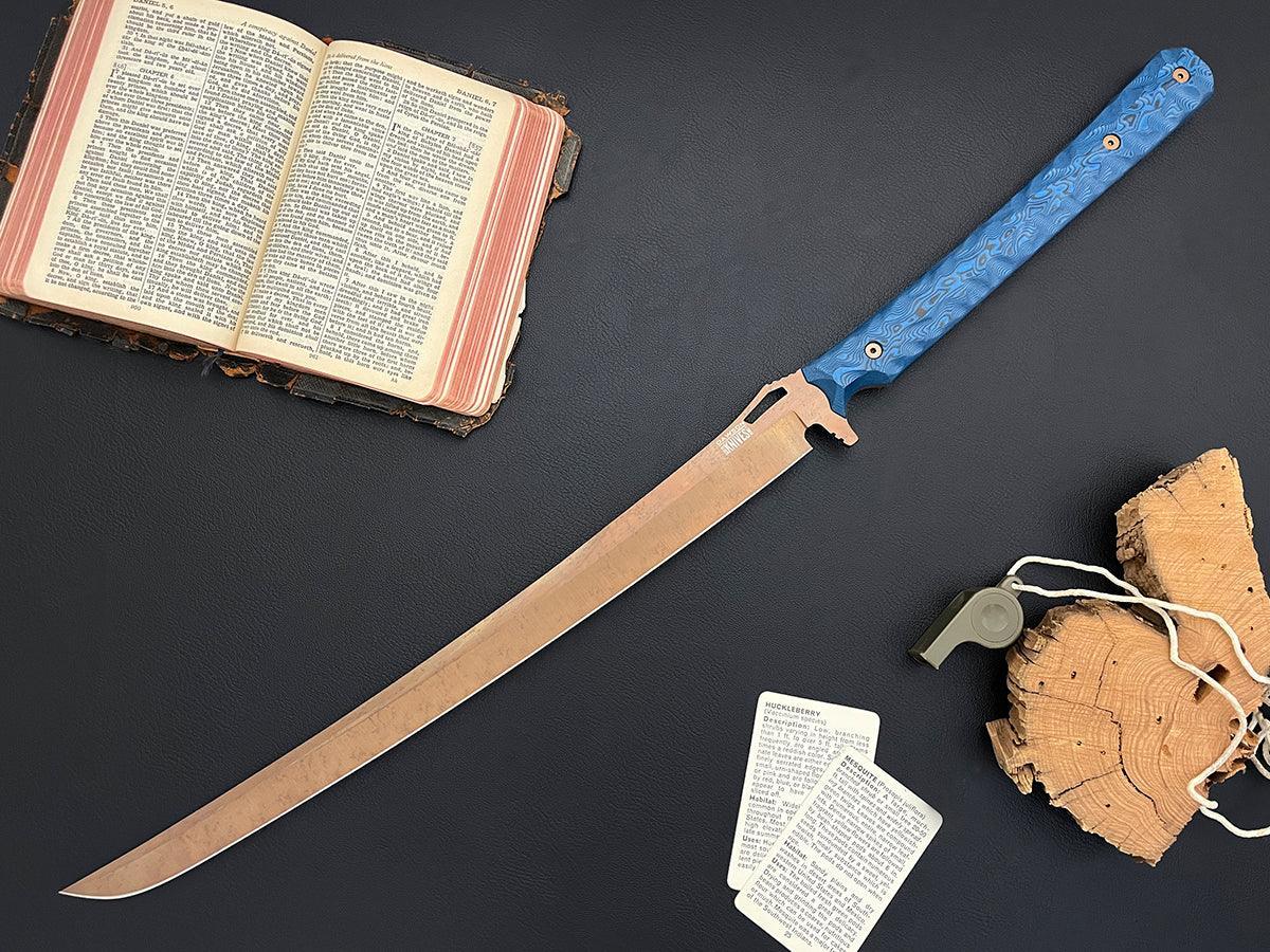 NEW Many Waters Sword | 16" Blade | LIMITED RELEASE Arizona Copper Finish