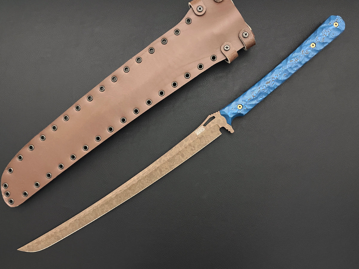 NEW Many Waters Sword | 16" Blade | Scorched Earth Finish