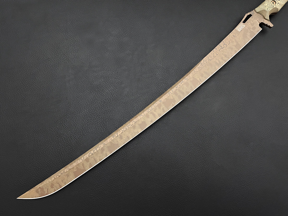 NEW Many Waters Sword | 19" Blade | Scorched Earth Finish