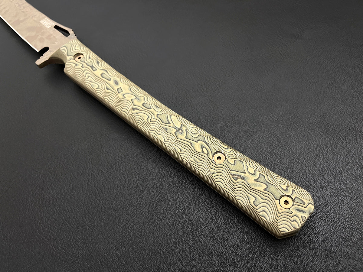 NEW Many Waters Sword | 19" Blade | Scorched Earth Finish