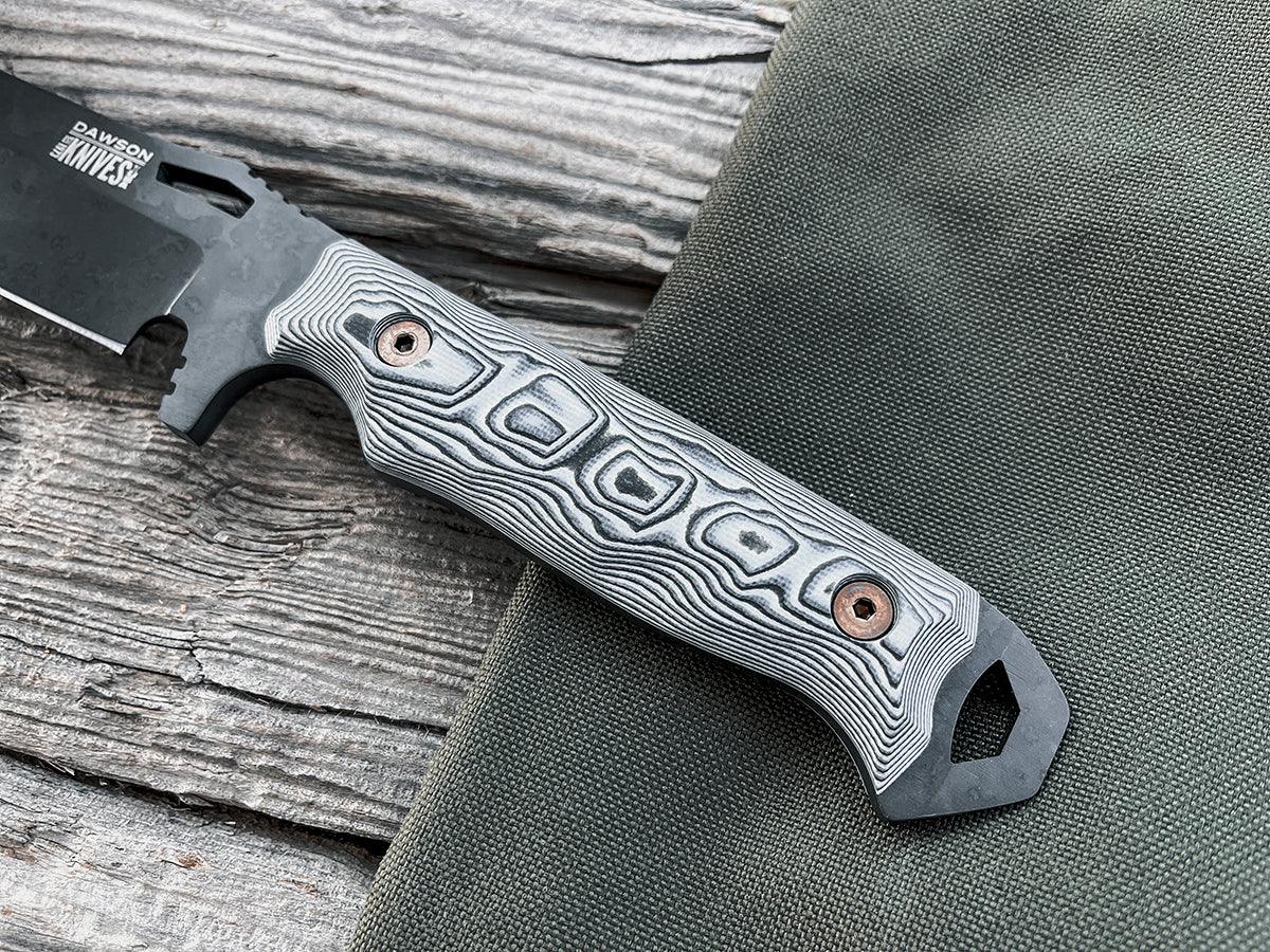 Marauder XL | Survival, Camp and Backpacking Knife Series | Apocalypse Black Finish