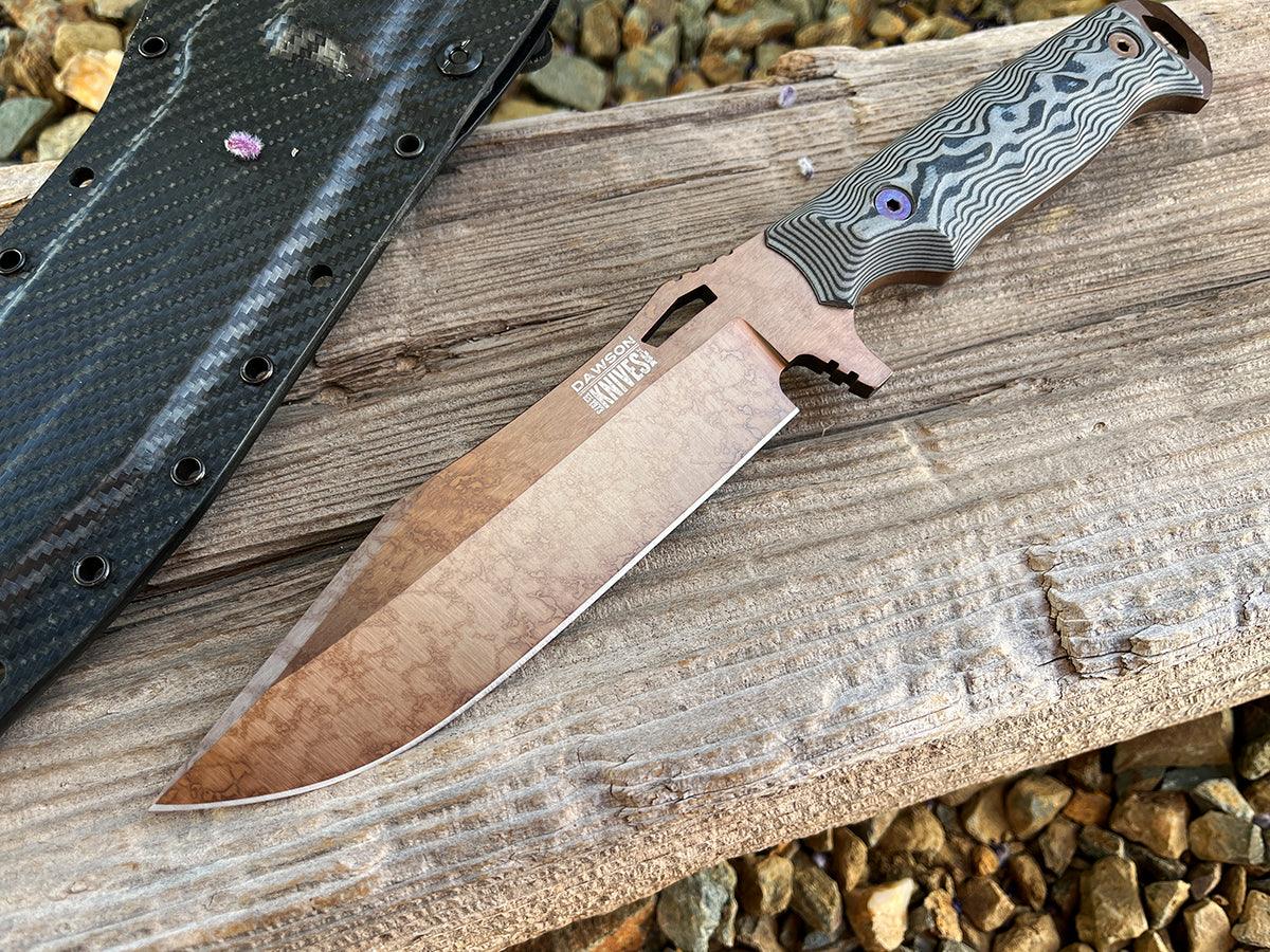Marauder | Survival, Camp and Backpacking Knife Series | LIMITED RELEASE Arizona Copper Finish