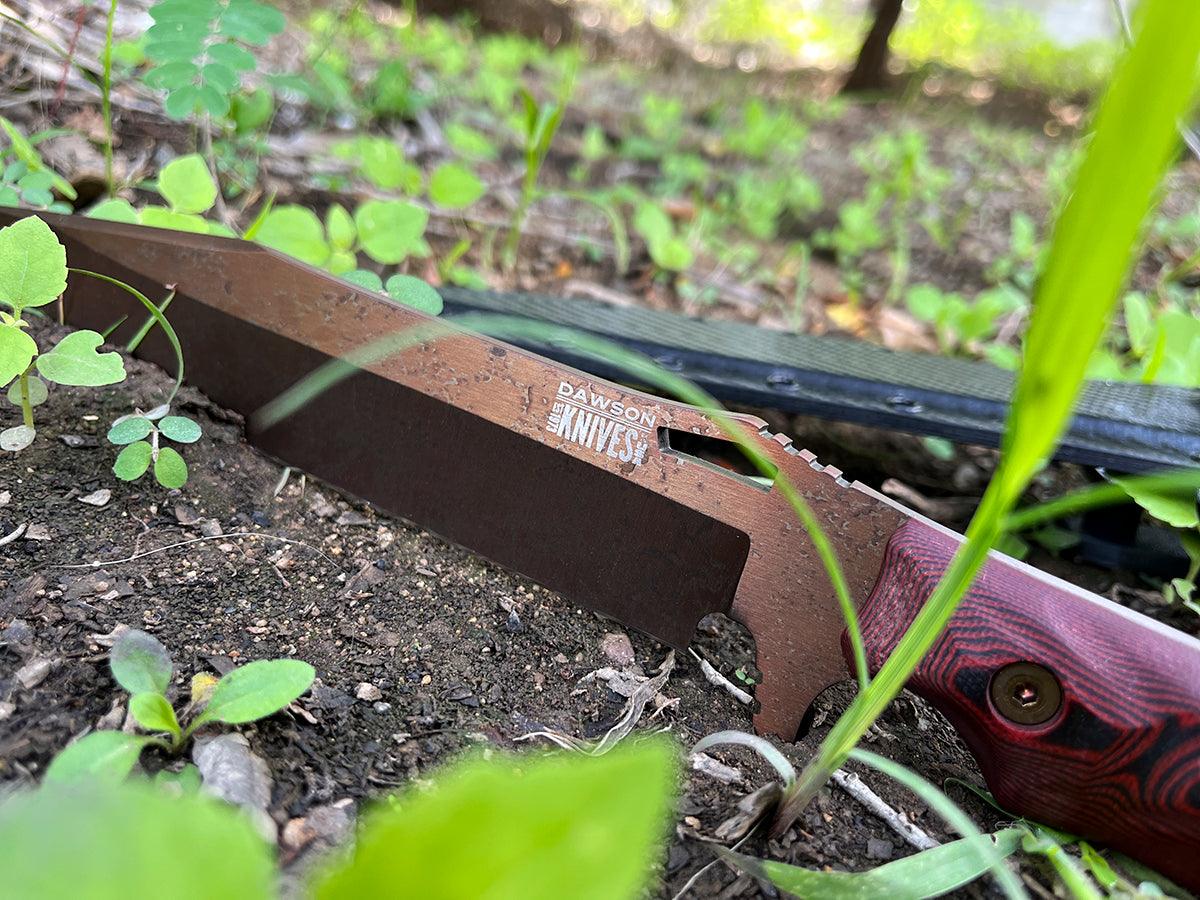 Marauder XL | Survival, Camp and Backpacking Knife Series | LIMITED RELEASE Arizona Copper Finish