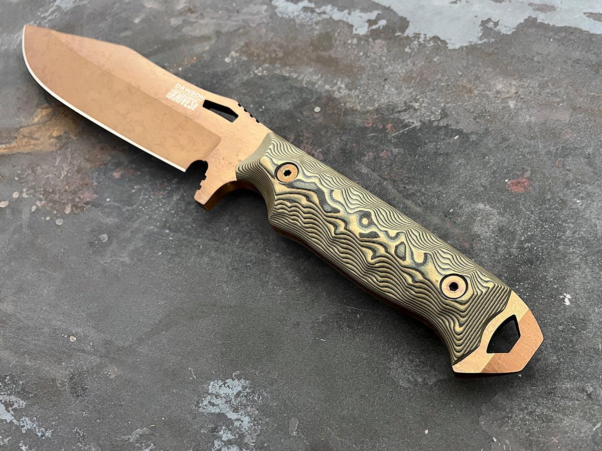 Marauder | Survival, Camp and Backpacking Knife Series | LIMITED RELEASE Arizona Copper Finish