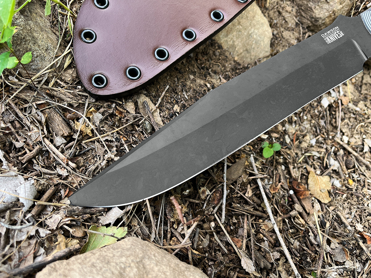 Mountain Man Bowie | CPM MagnaCut Steel | Apocalypse Black Finish