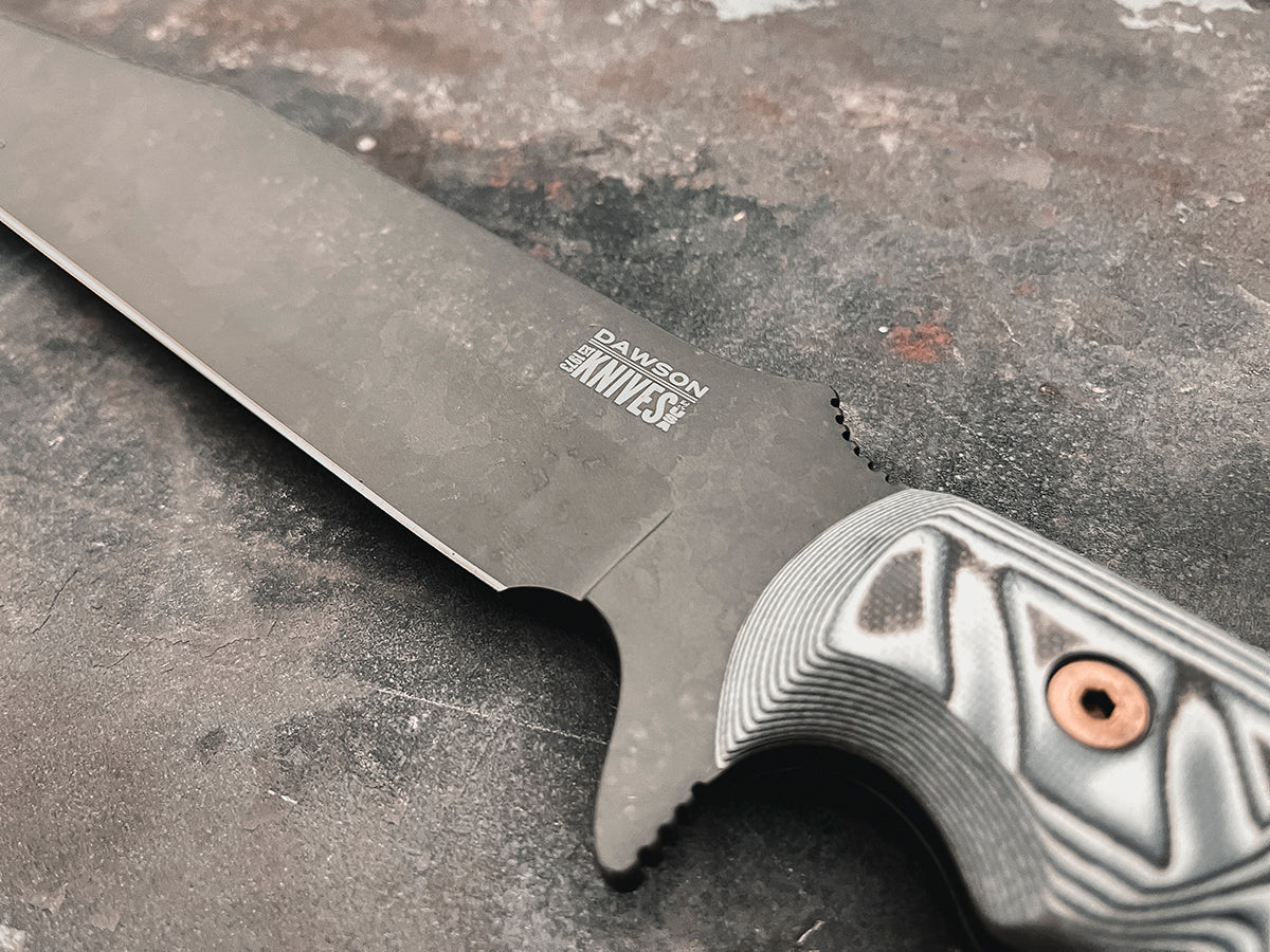 Mountain Man Bowie | CPM MagnaCut Steel | Apocalypse Black Finish