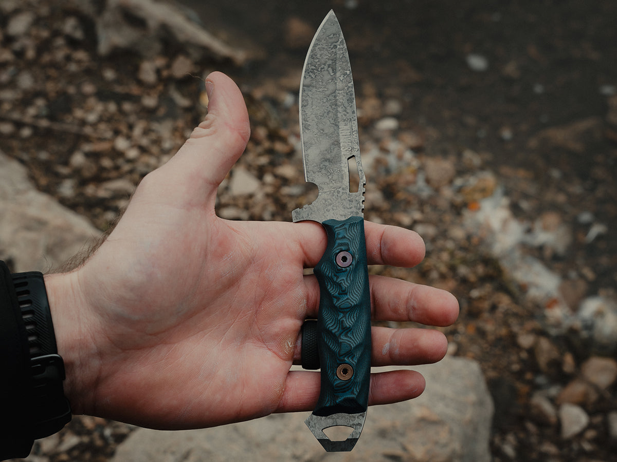 Nomad | CPM-MagnaCut Steel | Monsoon Finish