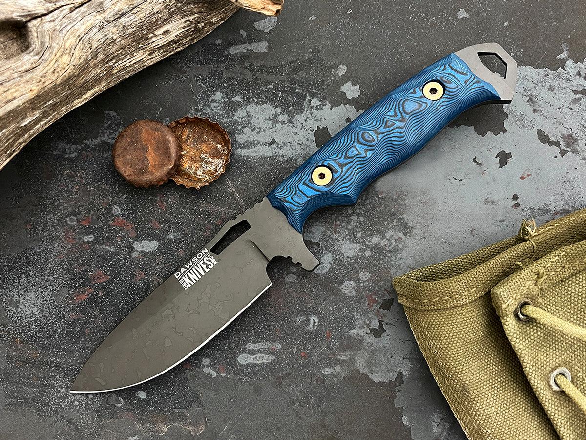 Nomad | Hunting, Camp and Outdoors Knife | Apocalypse Black Finish