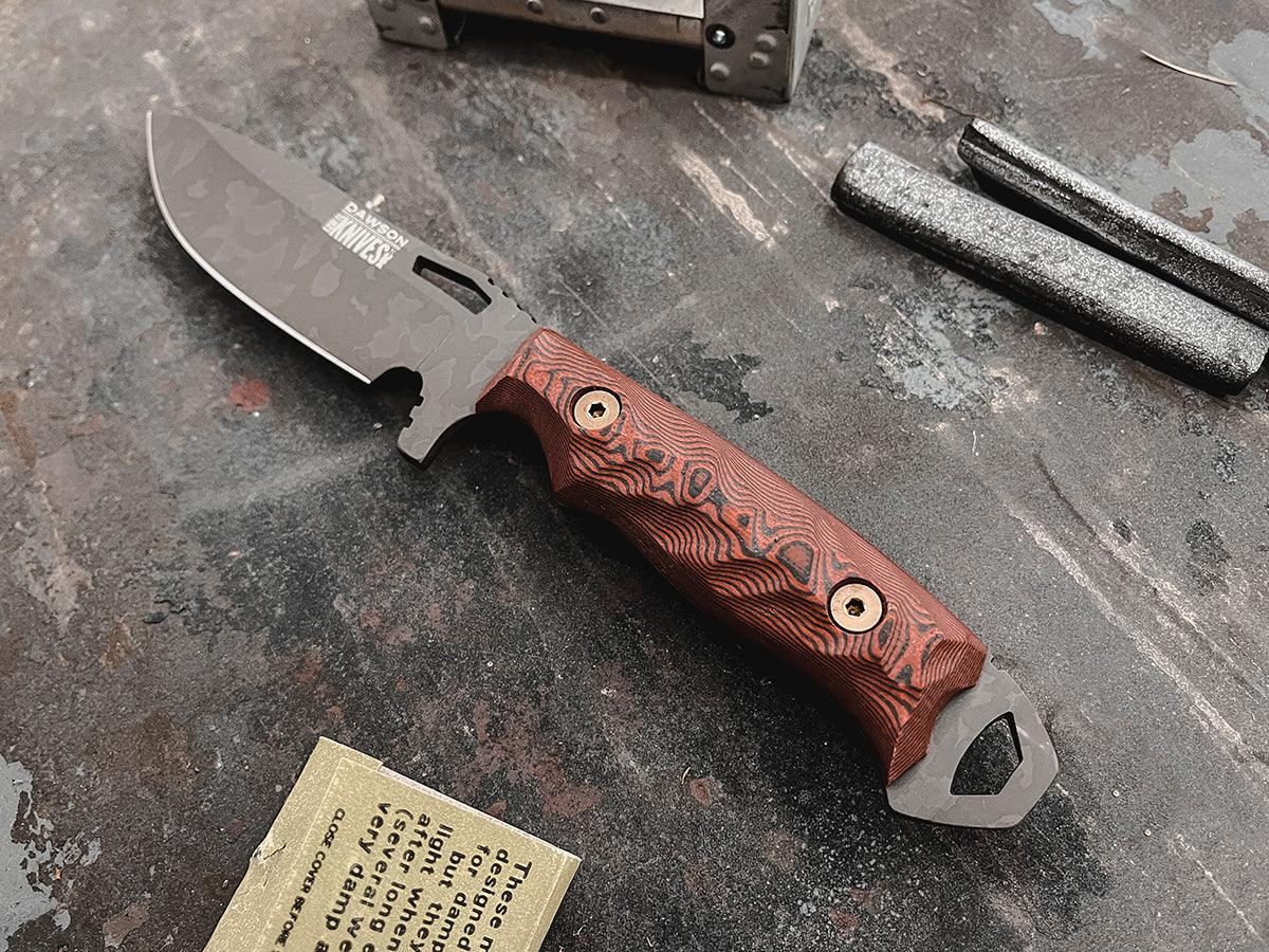 Nomad | Hunting, Camp and Outdoors Knife | Apocalypse Black Finish
