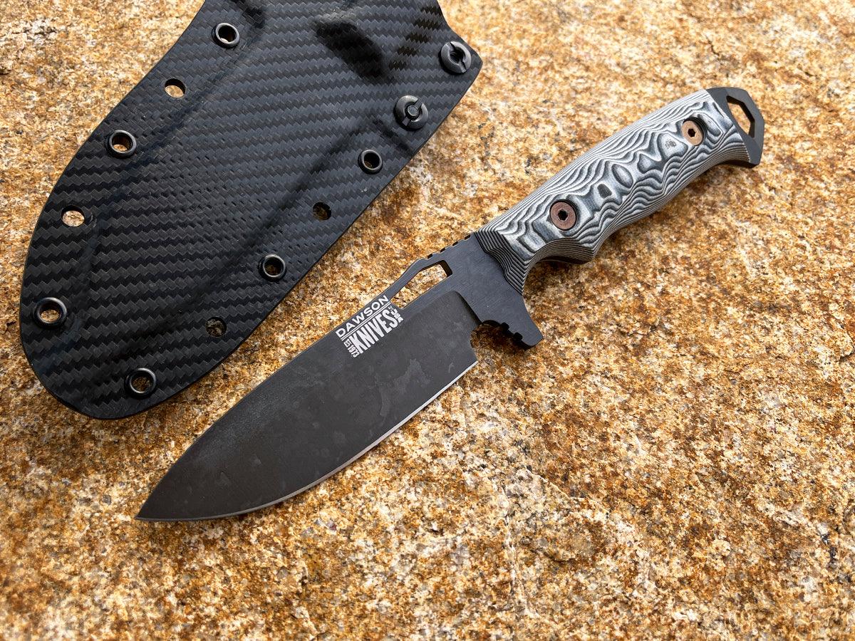 Nomad | Hunting, Camp and Outdoors Knife | Apocalypse Black Finish