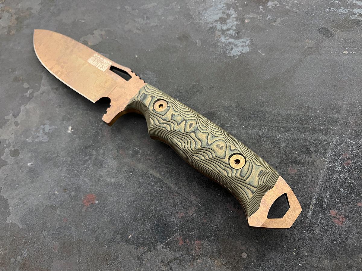 Nomad | Hunting, Camp and Outdoors Knife | LIMITED RELEASE Arizona Copper Finish