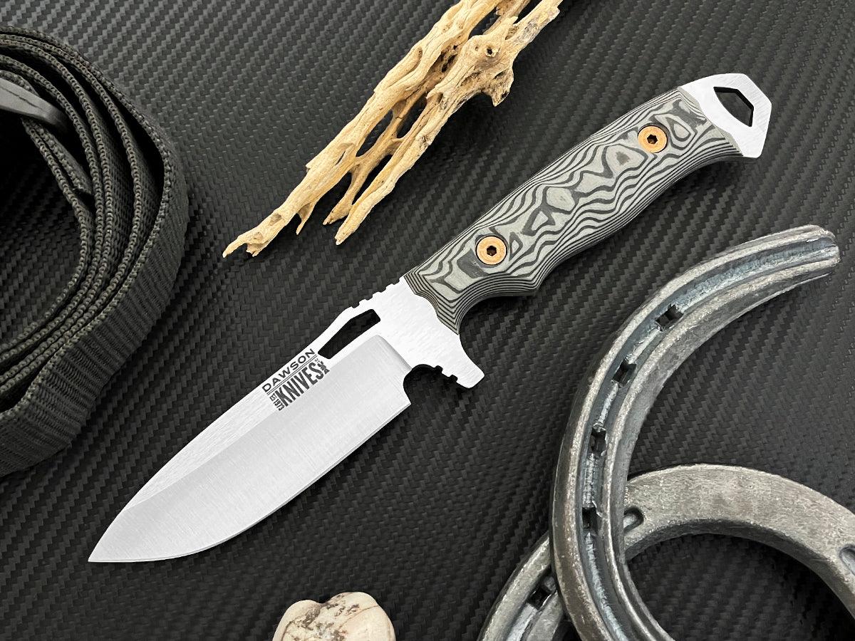 Nomad Hunting, Camp and Outdoors Knife LIMITED RELEASE Satin Finis