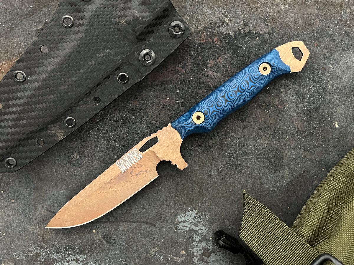 Outcast | Personal Carry, General Purpose Knife | LIMITED RELEASE Arizona Copper Finish