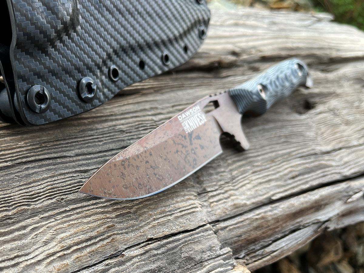 Outcast | Personal Carry, General Purpose Knife | LIMITED RELEASE Arizona Copper Finish