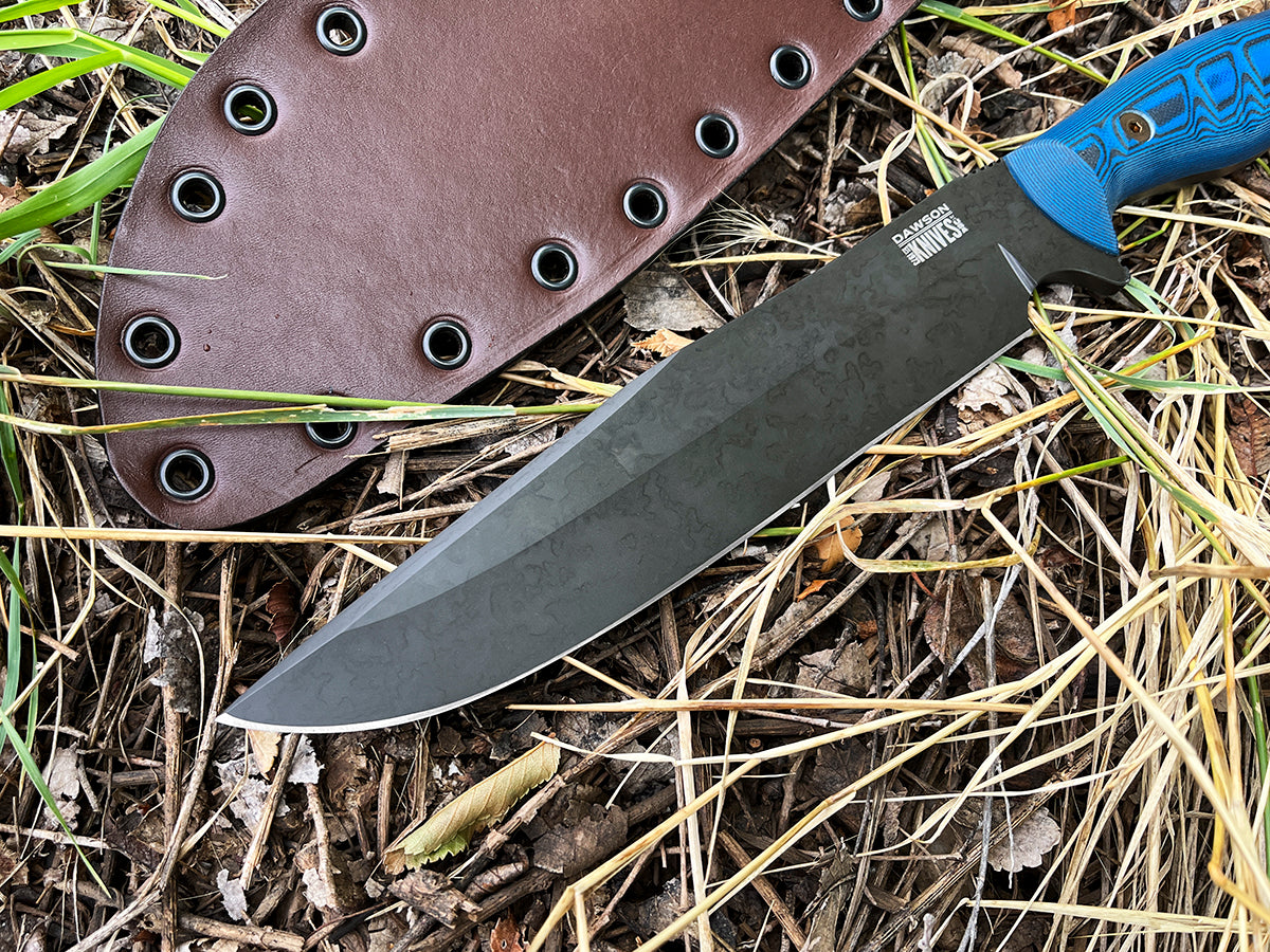 Pecos Bowie | CPM MagnaCut Stainless Steel | NEW Apocalypse Black Finish