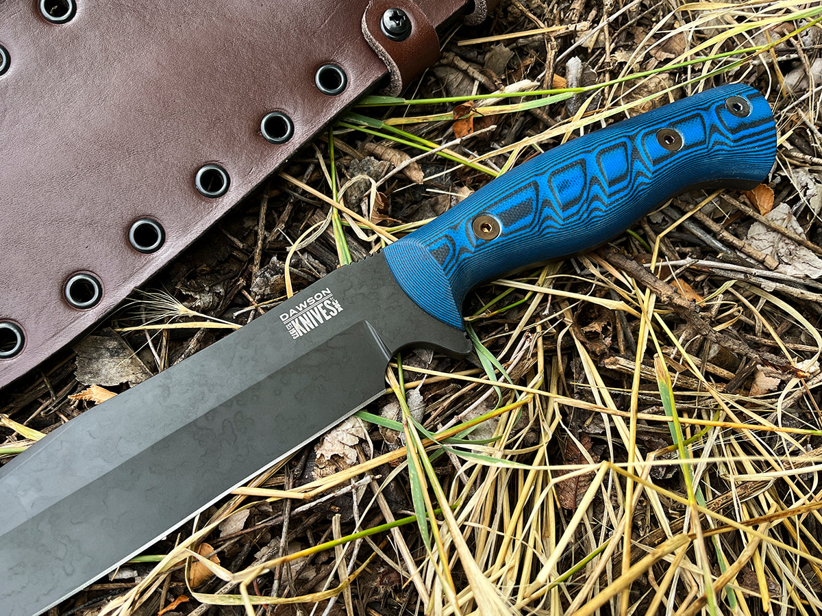 Pecos Bowie | CPM MagnaCut Stainless Steel | NEW Apocalypse Black Finish