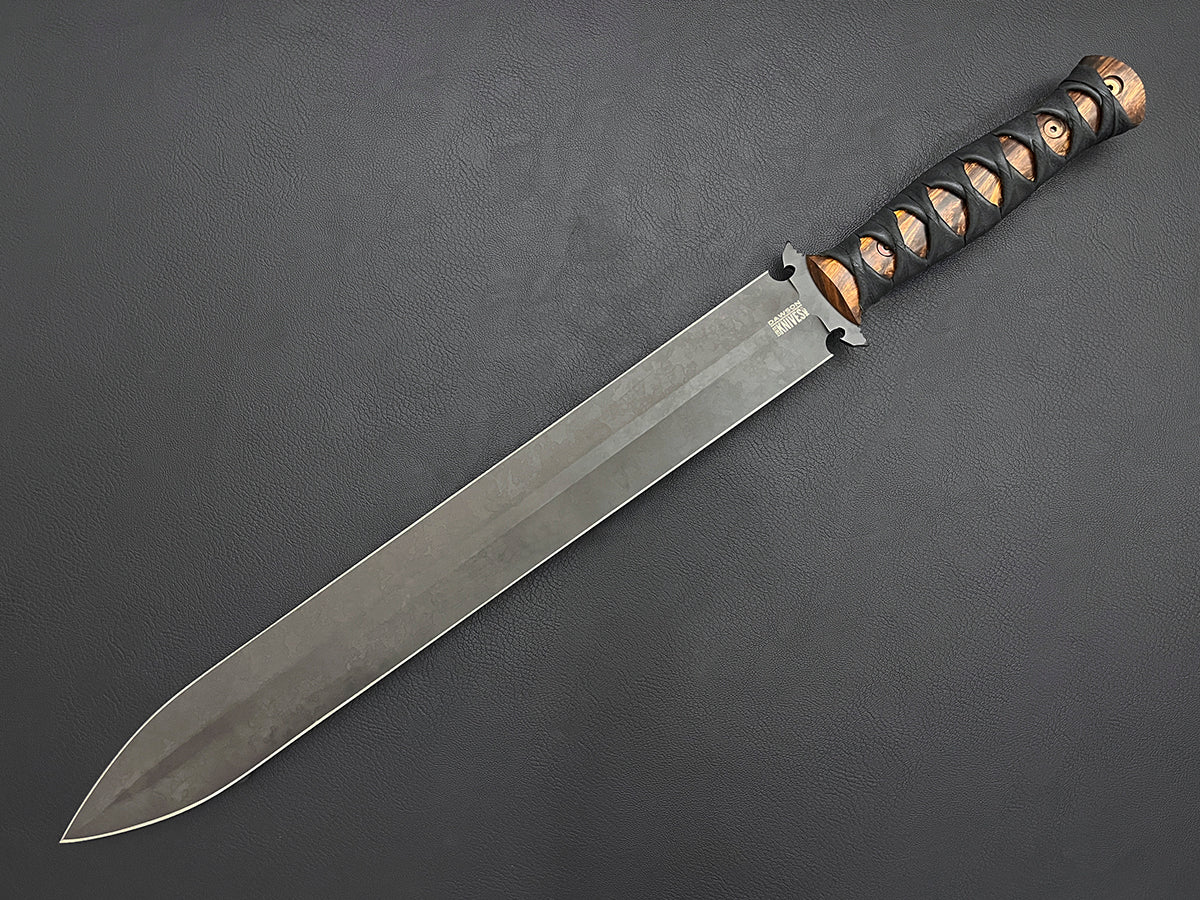 Praetorian Sword 16" | Apocalypse Black Finish | CPM MagnaCut Steel