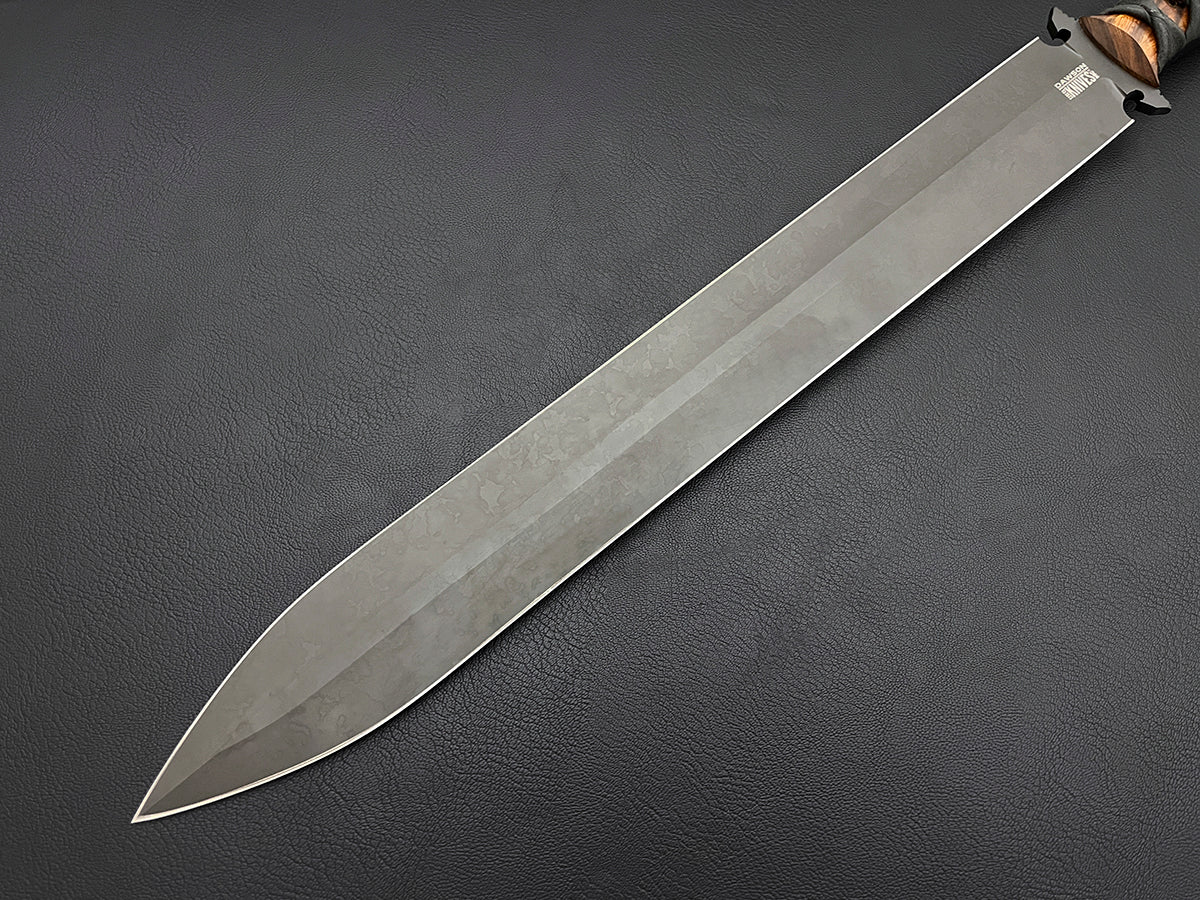 Praetorian Sword 16" | Apocalypse Black Finish | CPM MagnaCut Steel