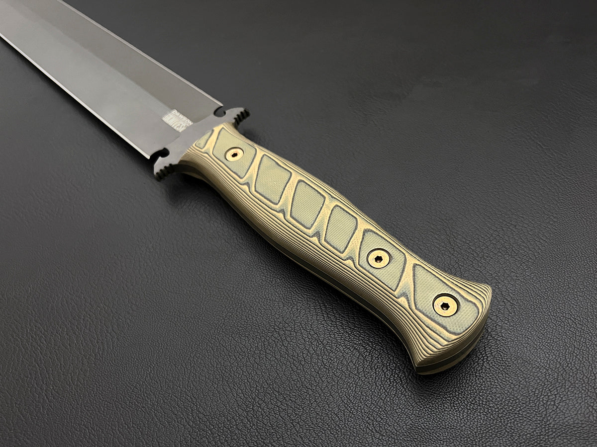 Praetorian Sword 16" | Apocalypse Black Finish | CPM MagnaCut Steel