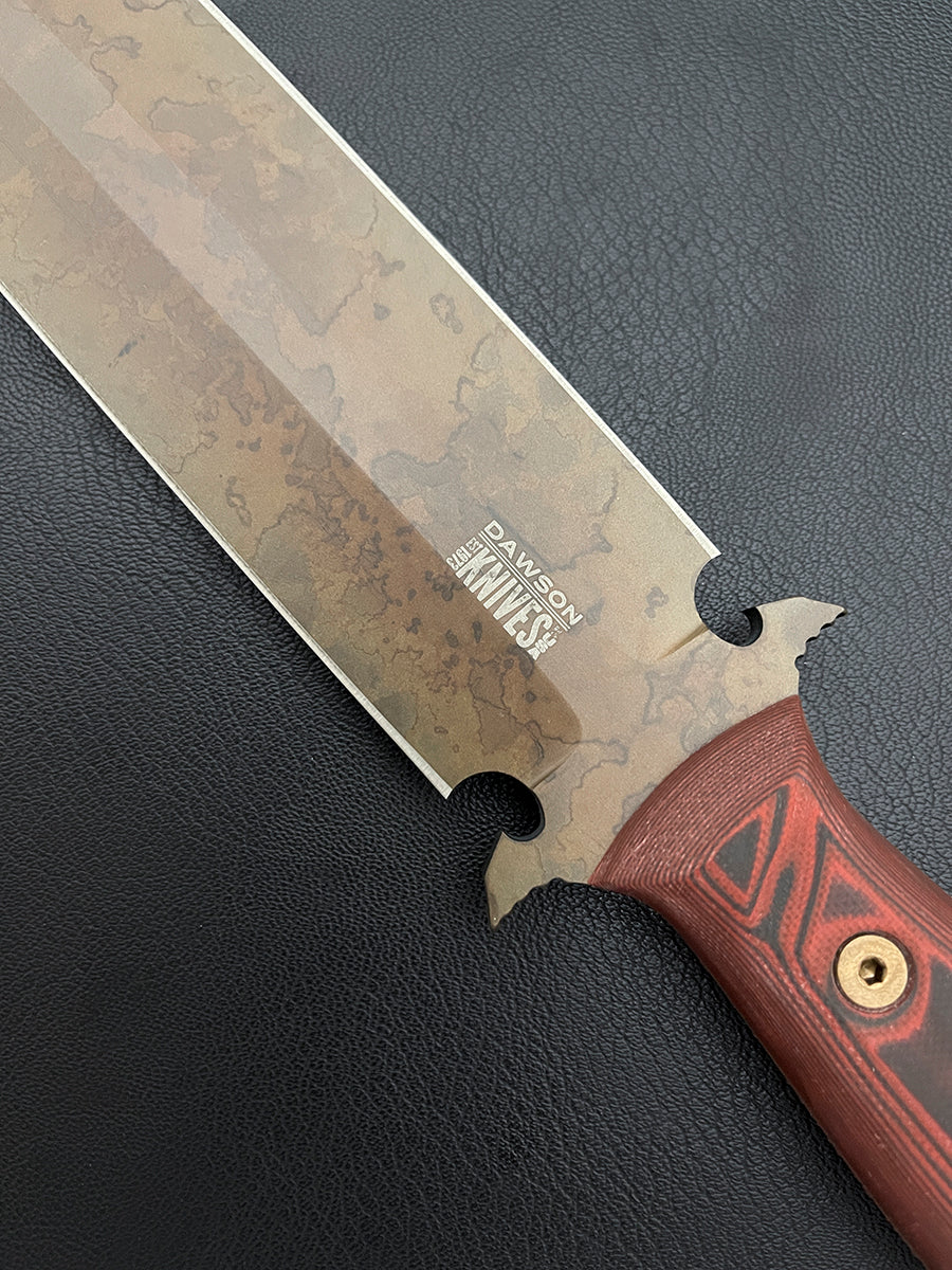 Praetorian Sword 16" | NEW Scorched Earth Finish | CPM MagnaCut Steel