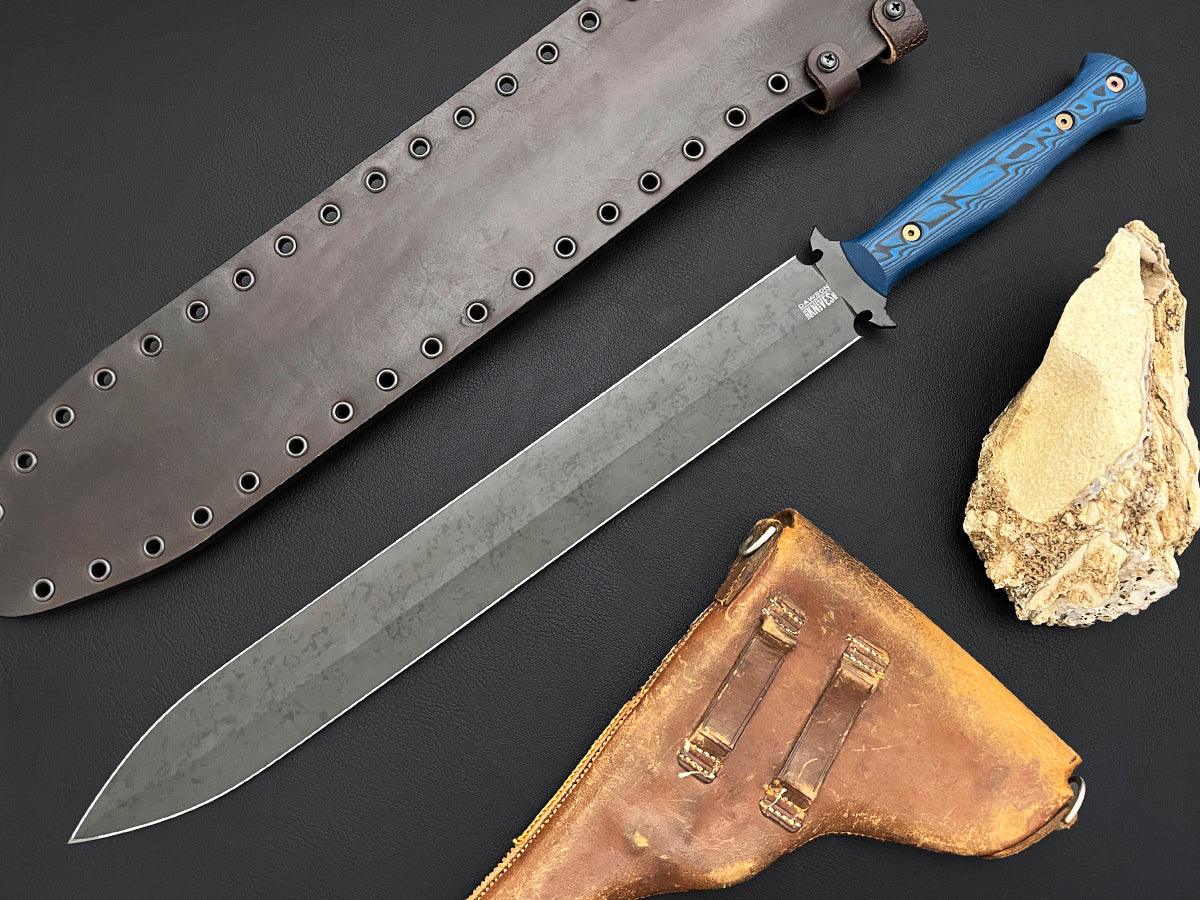 Praetorian Sword 16" | Apocalypse Black Finish | CPM-3V Steel